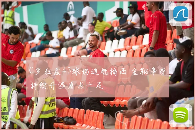 C罗狂轰43球仍追赶梅西 金靴争夺持续升温看点十足